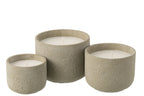 J-LINE OUTDOOR KAARS ROND LICHTGROEN GROOT 47U
