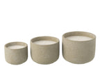 J-LINE OUTDOOR KAARS ROND LICHTGROEN GROOT 47U