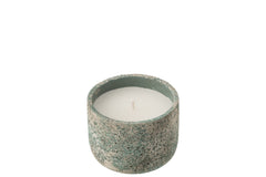 J-LINE OUTDOOR KAARS ROND TURQUOISE 16U - Tuincentrum Lopik