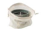 J-LINE OUTDOOR KAARS ROND TURQUOISE MEDIUM 31U - Tuincentrum Lopik