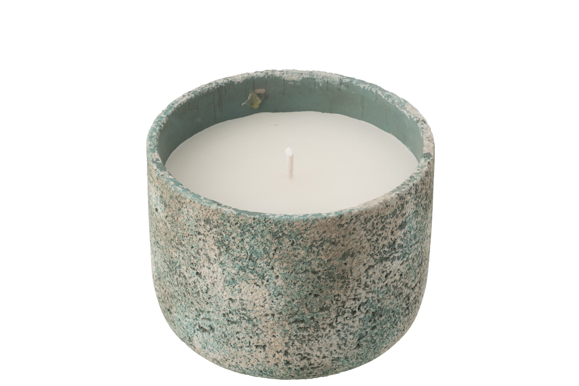 J-LINE OUTDOOR KAARS ROND TURQUOISE GROOT 47U - Tuincentrum Lopik