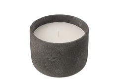 J-LINE OUTDOOR KAARS ROND DONKERGRIJS GROOT 47U - Tuincentrum Lopik