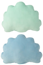 J-LINE KINDERKUSSEN POLYESTER LICHTBLAUW/MINTGROEN SET VAN 2 - Tuincentrum Lopik