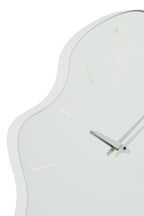 J-LINE WALL CLOCK IRREGULAR GLASS WHITE - Tuincentrum Lopik