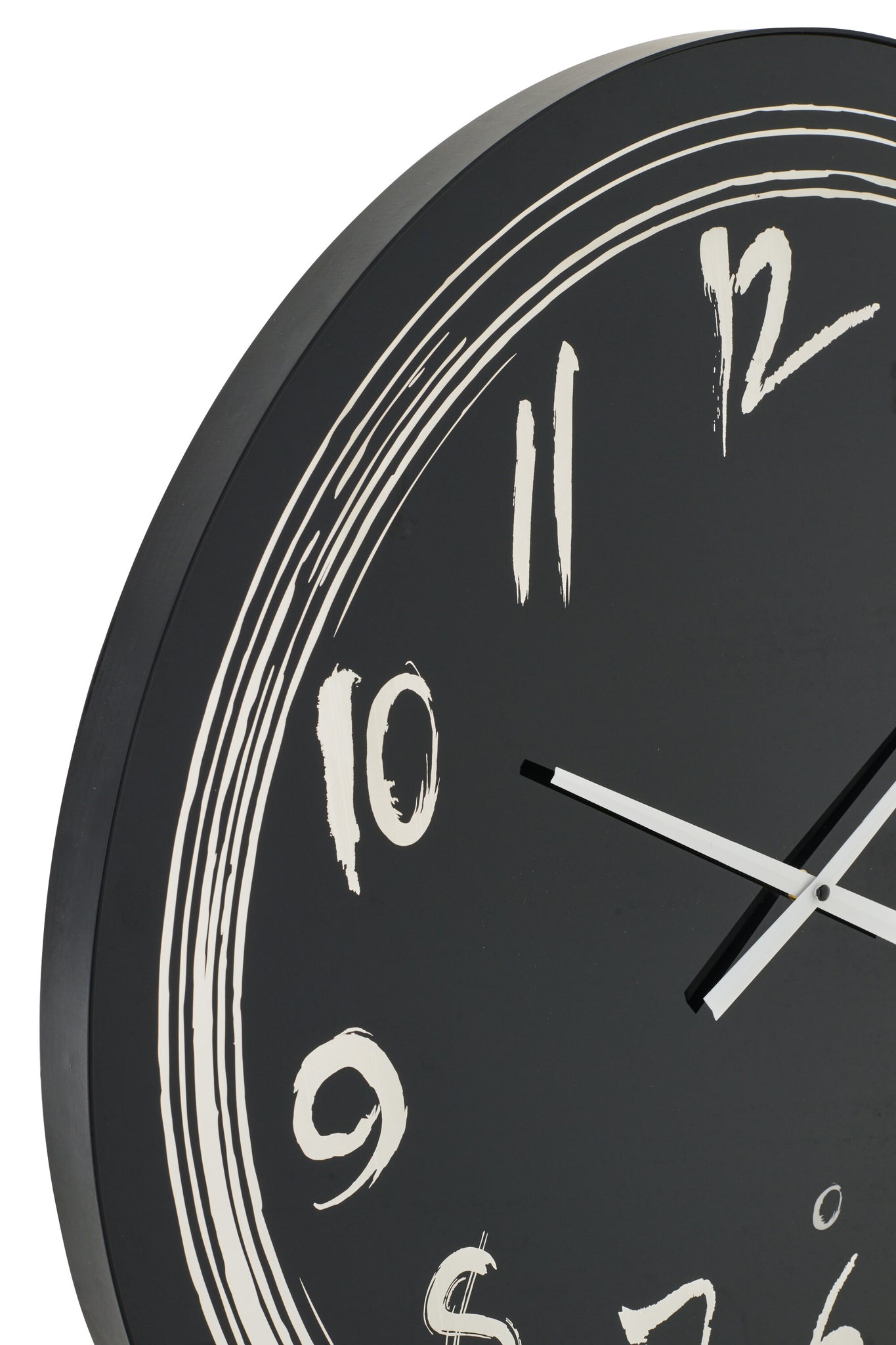 J-LINE WALL CLOCK LED BLUE LIGHT GLASS BLACK - Tuincentrum Lopik