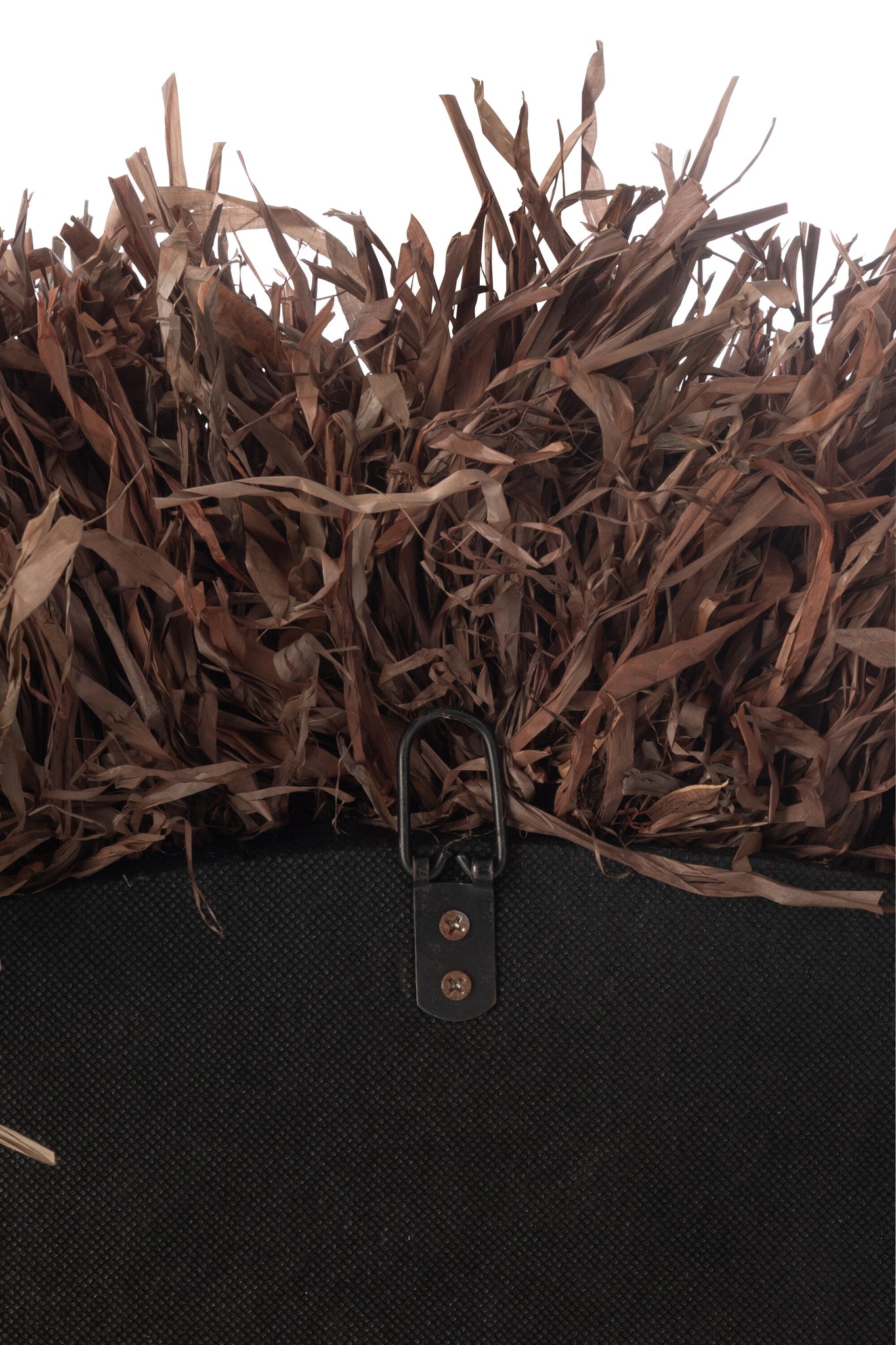 J-LINE WANDSPIEGEL ROND SISAL DONKERBRUIN - Tuincentrum Lopik