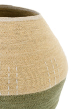 J-LINE MAND ZEEGRAS NATUREL/OLIJF 48X48XH46CM - Tuincentrum Lopik