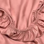 Tencel fitted sheet (90x200) terra rose - Tuincentrum Lopik