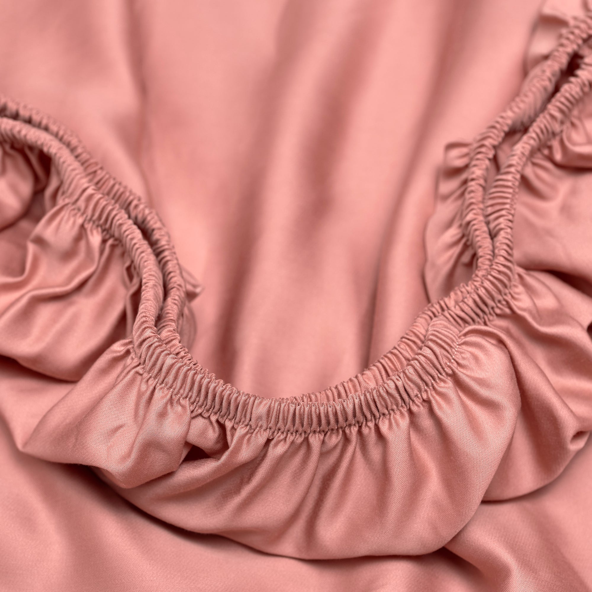 Tencel fitted sheet (90x200) terra rose - Tuincentrum Lopik