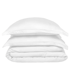 COCO & CICI TENCEL SATEEN DEKBEDOVERTREK 140 X 220 CM + KUSSENSLOOP 60 X 70 CM