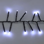 Maxi Cluster Kerstverlichting - 1200 Led - 18M - Wit - Timer - Lichtfuncties - Geheugen - Buiten