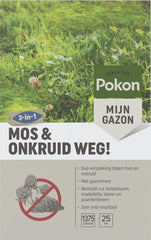  MOS EN ONKRUID WEG! (3-IN-1) 1375 GRAM 25M²