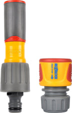 PLUS 3-IN-1 TUINSPUIT + SLANGKOPPELING MET AQUASTOP SET