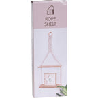 Hangplateau Met Touw Decoratie - 2 Plateaus