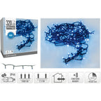 Kerstverlichting 320 Led- 24M - Blauw - Timer - Lichtfuncties - Geheugen - Buiten