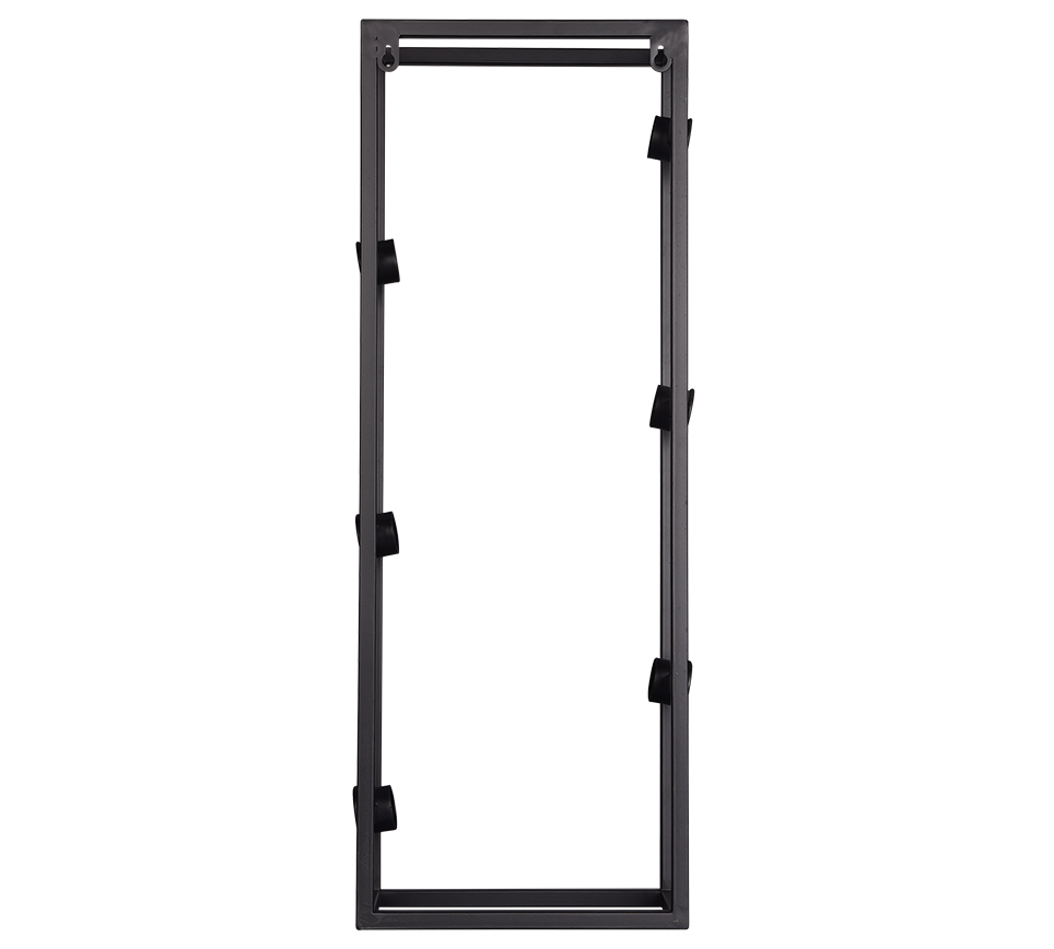 MIRRORS AND MORE WIJNREK ANNABELL METAAL ZWART 70 CM