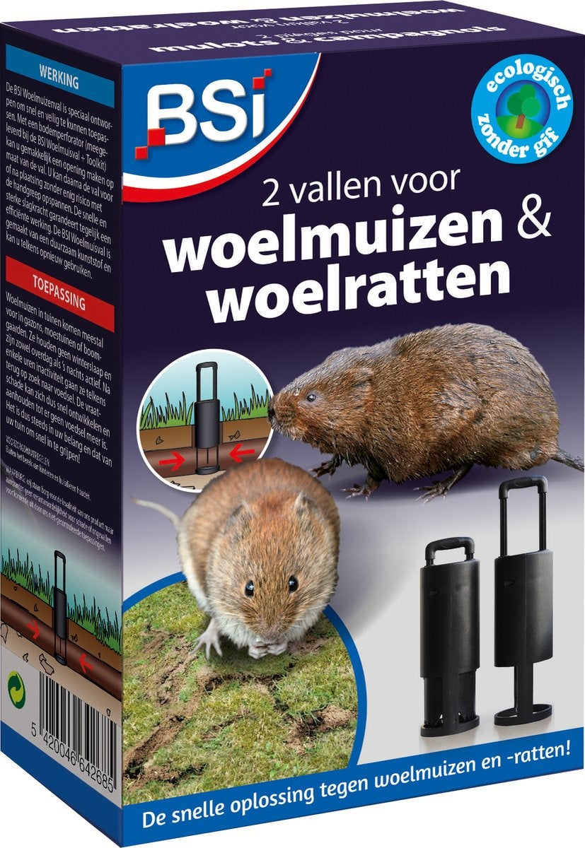 WOELMUISVAL 2 STUKS