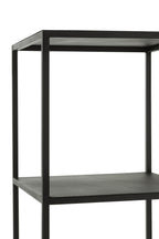 J-LINE REK 6 NIVEAUS METAAL ZWART 40X40XH180,5CM - Tuincentrum Lopik