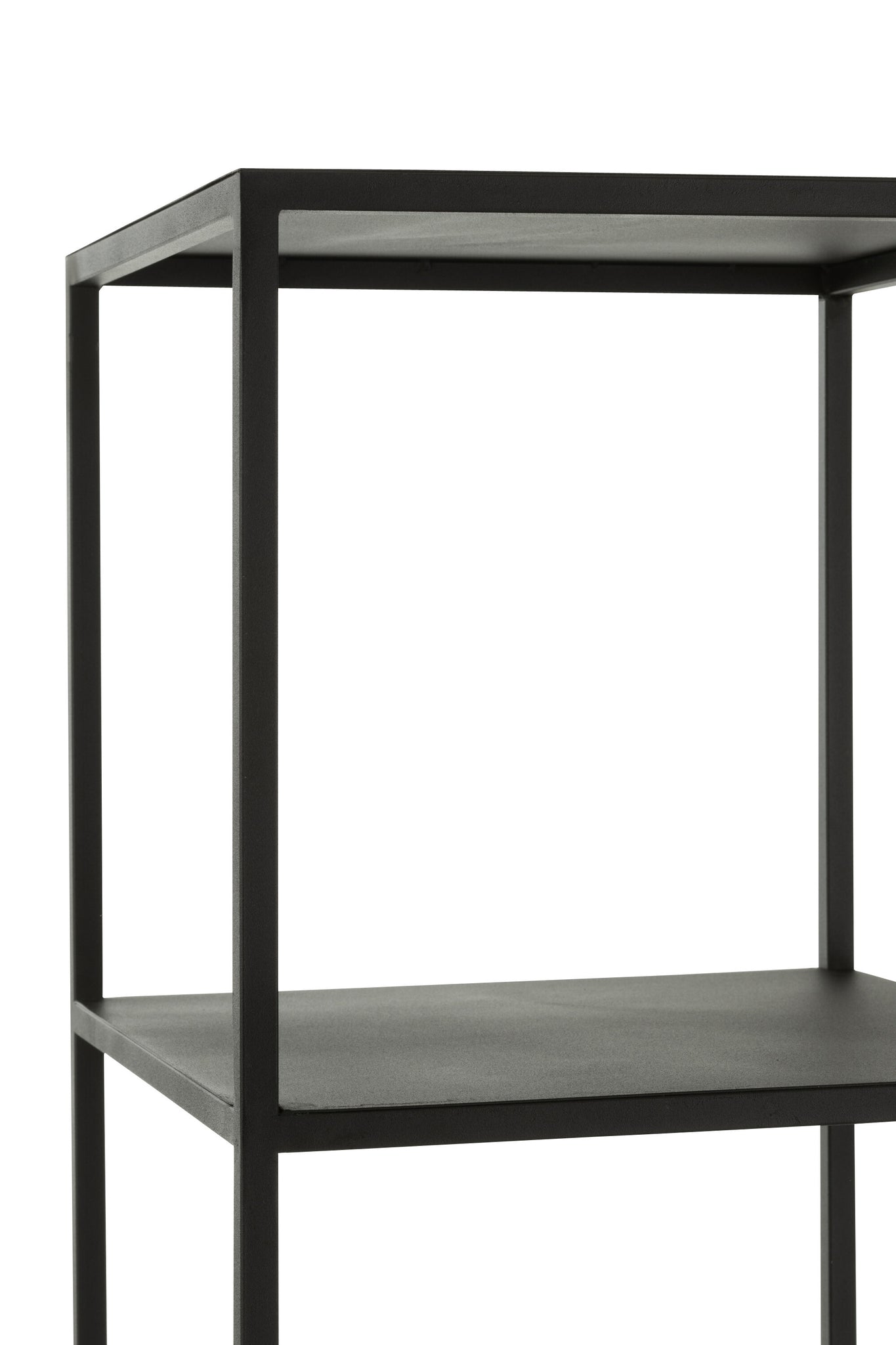 J-LINE REK 6 NIVEAUS METAAL ZWART 40X40XH180,5CM - Tuincentrum Lopik