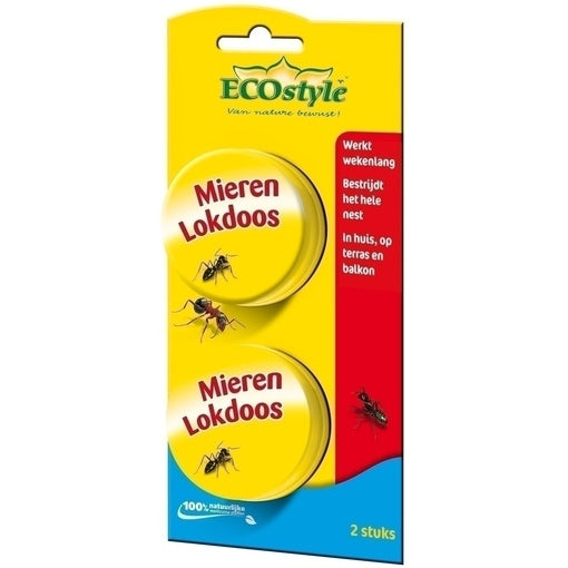 MIERENLOKDOOS 2 STUKS