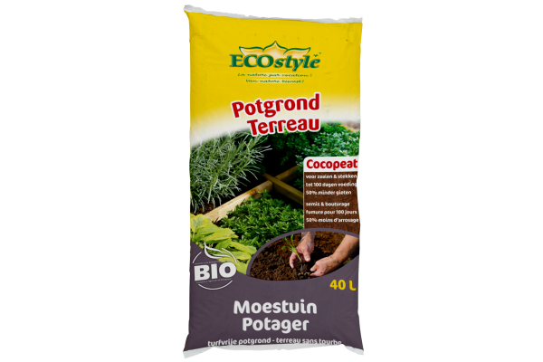 Potgrond Moestuin - Cocopeat - 40 liter
