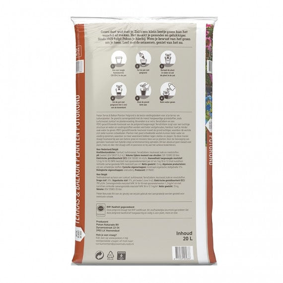  TERRAS & BALKON POTGROND BIO 20 LITER