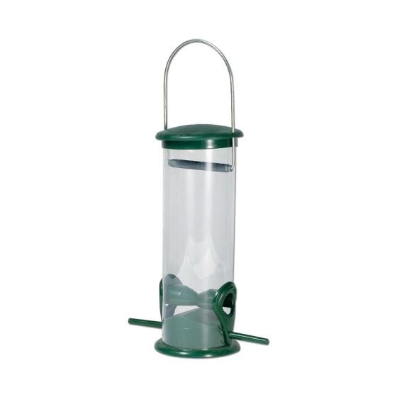 Zaadfeeder Klein Kunststof - Voersilo - 31x20x20 cm