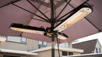 SUNRED BRIGHT PARASOL ZWART 2000 WATT