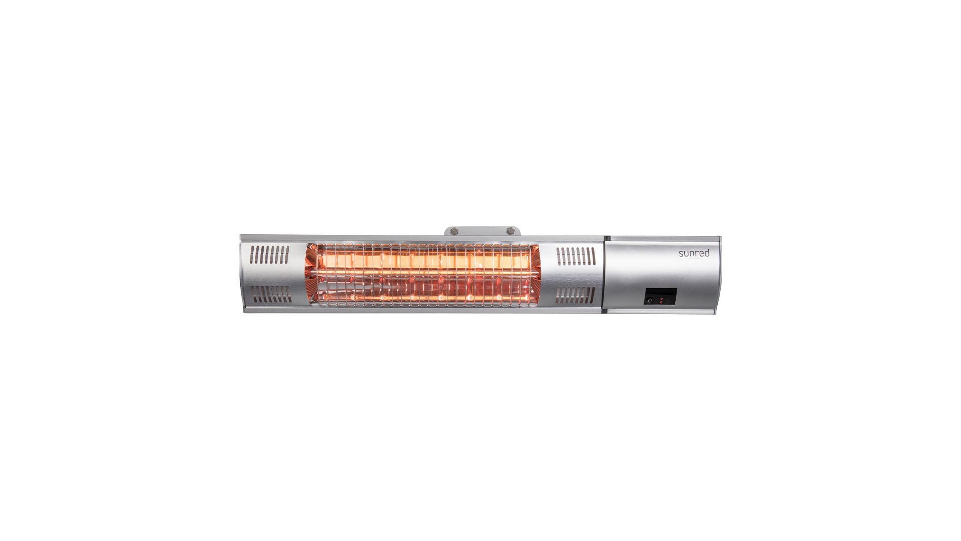 SUNRED ULTRA WANDMODEL TERRASVERWARMER ZILVER 2000W RD-SILVER-2000W