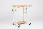 Ceruzo Laptoptafel - Verrijdbare Bedtafel - Verstelbaar In Hoogte 85Cm - Tafelblad 80X40Cm