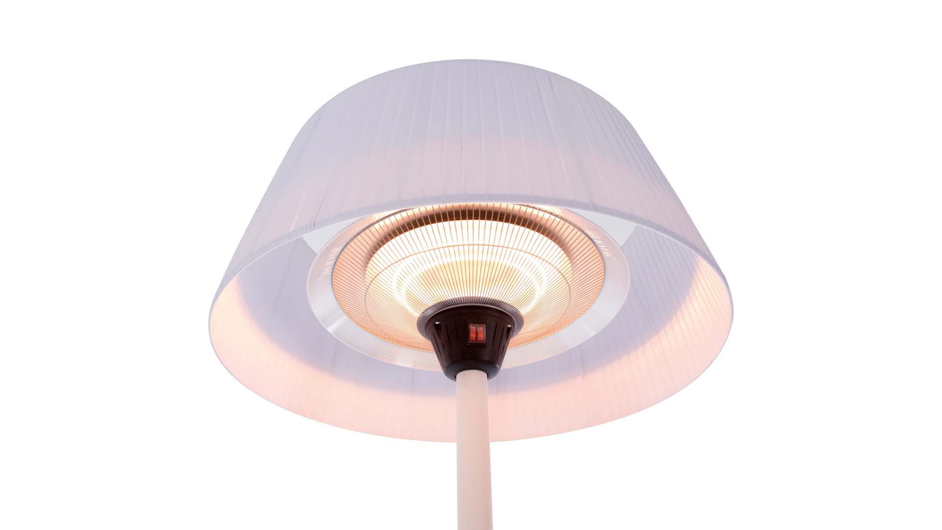 SUNRED ARTIX BRIGHT STAAND TERRASVERWARMER WIT 2100W ARTIX SW BASIC