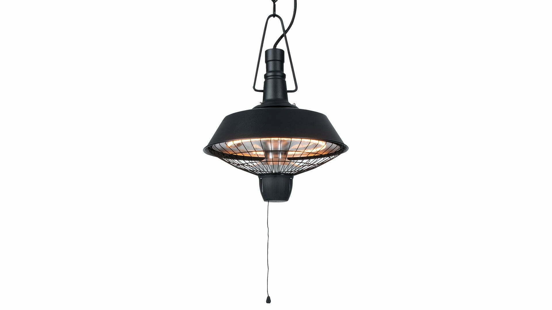 SUNRED INDUS BRIGHT HANGEND TERRASVERWARMER ZWART 2100W RSH16