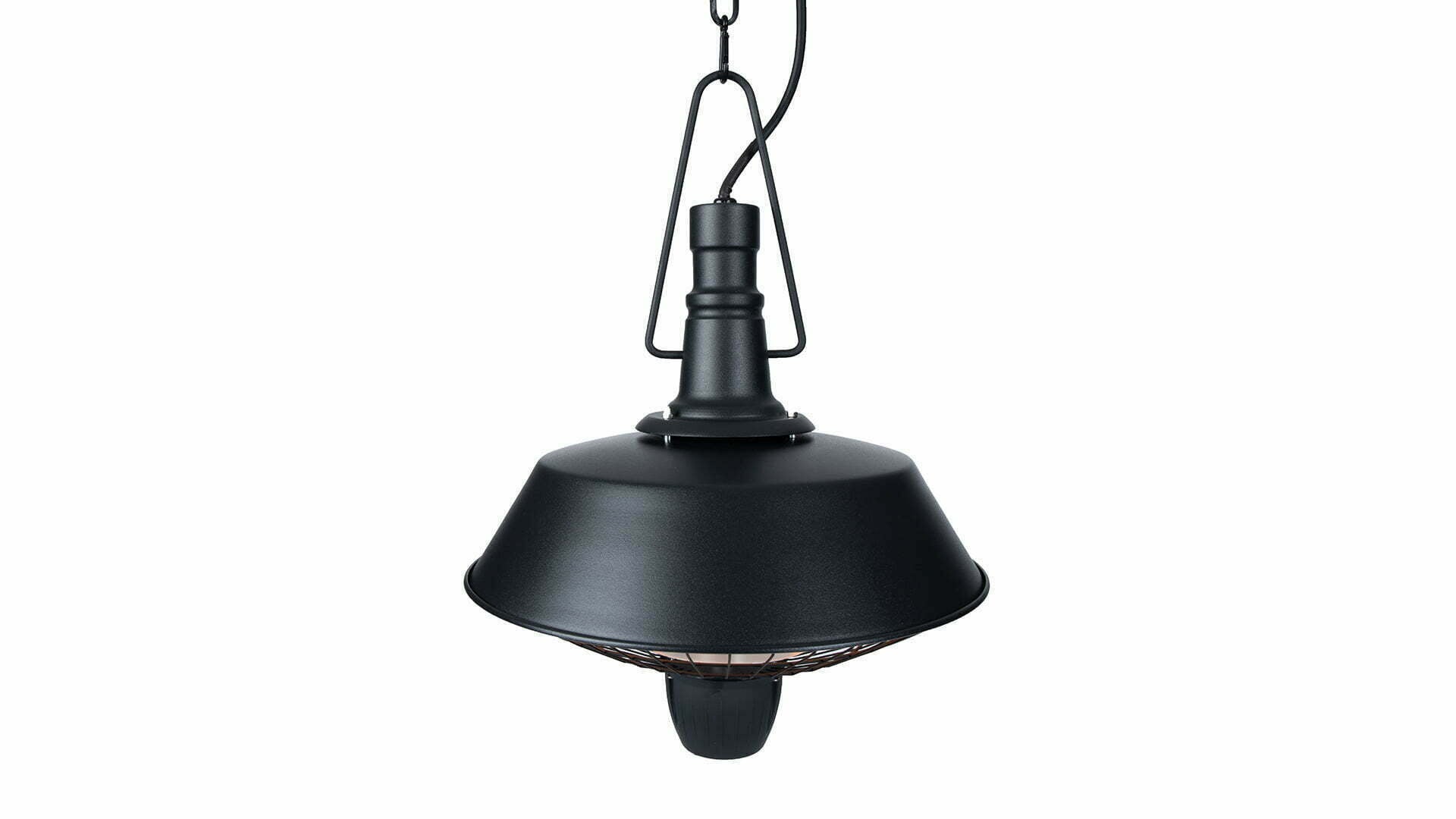 SUNRED INDUS BRIGHT HANGEND TERRASVERWARMER ZWART 2100W RSH16