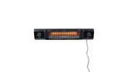 SUNRED SUN AND SOUND ULTRA WANDMODEL ZWART 2000 WATT