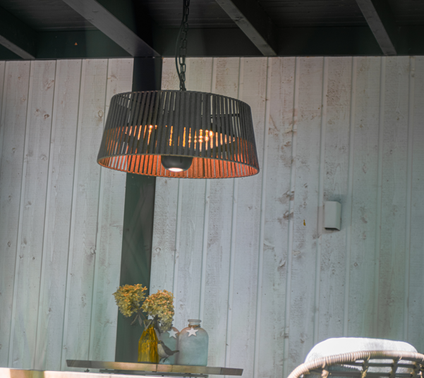 SUNRED ARTIX CORDA BRIGHT HANGEND TERRASVERWARMER BRUIN 1800W ARTIX M-HO BROWN