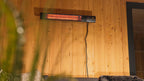 SUNRED DARK WANDMODEL ZWART 1500 WATT