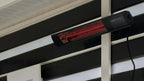 SUNRED DARK WANDMODEL ZWART 2000 WATT