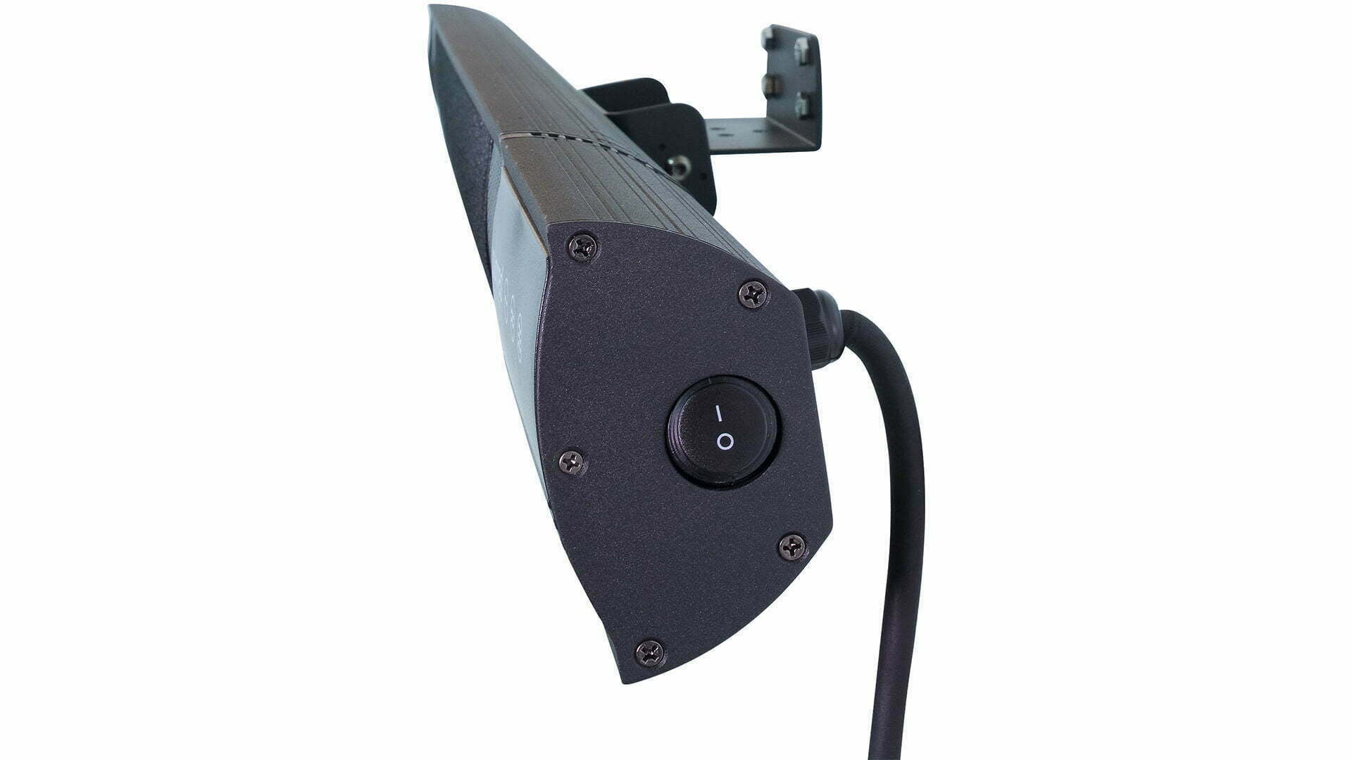 SUNRED DARK WANDMODEL ZWART 2000 WATT