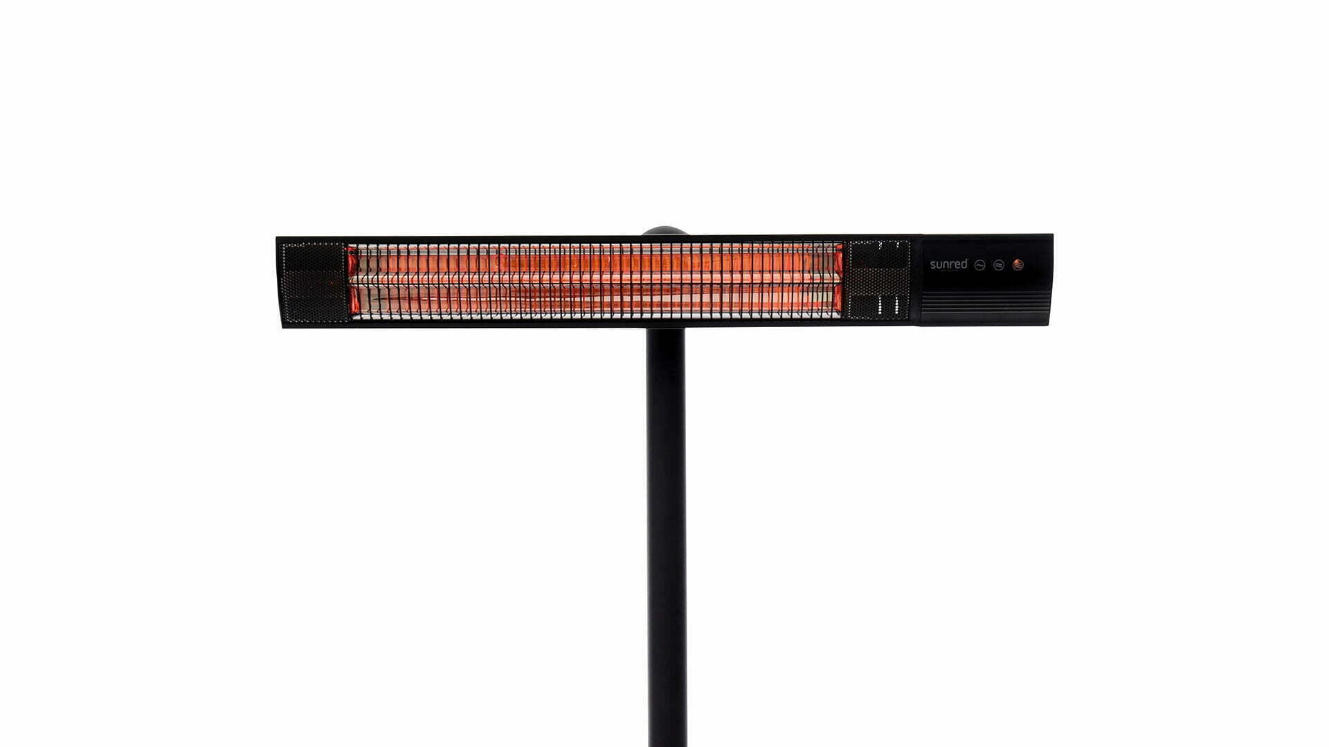 SUNRED DARK STAAND ZWART 2500 WATT