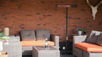 SUNRED DARK STAAND ZWART 2500 WATT