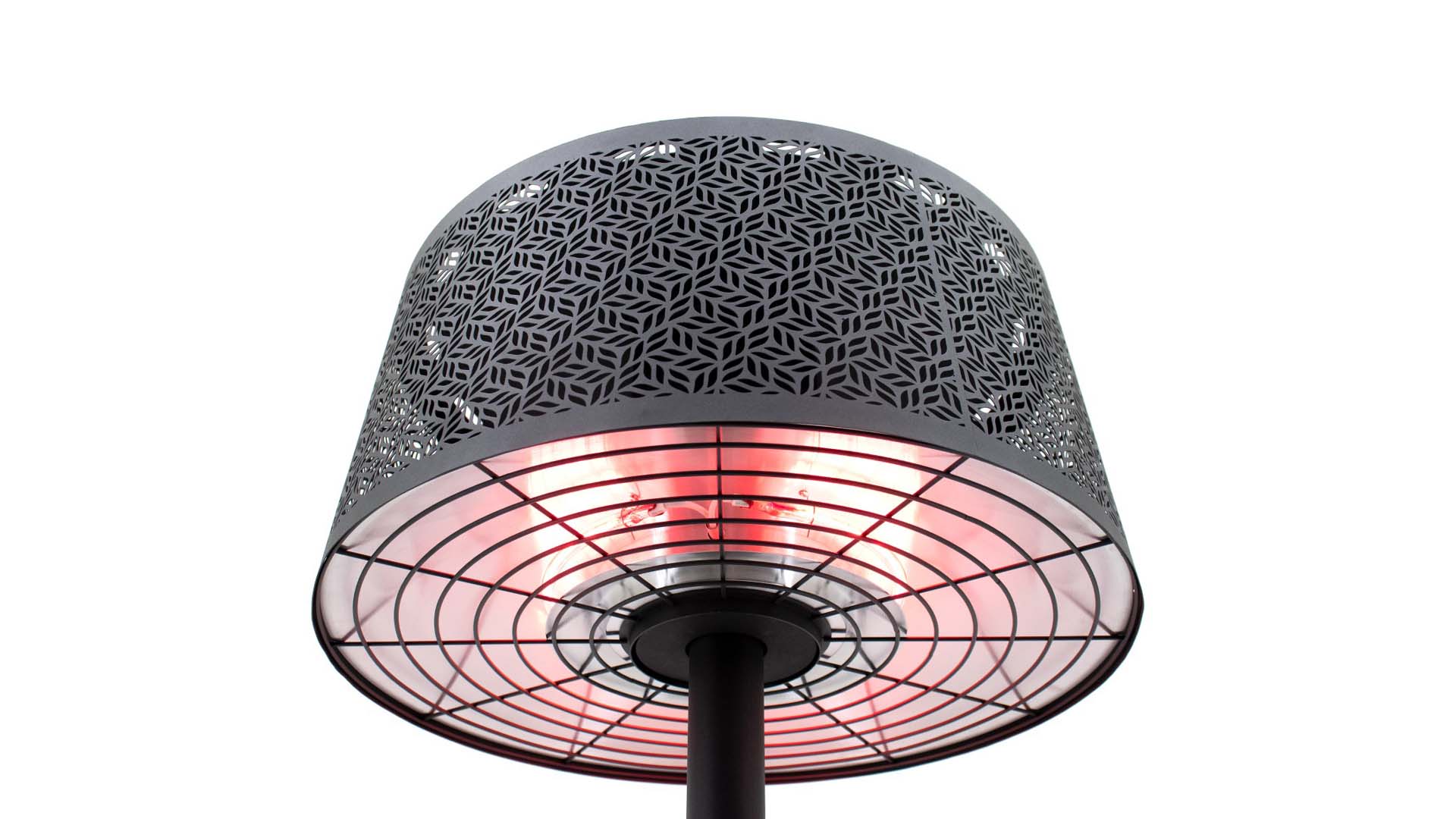 SUNRED MODERNA ARTIX ULTRA SMART STAAND ZWART 2000 WATT
