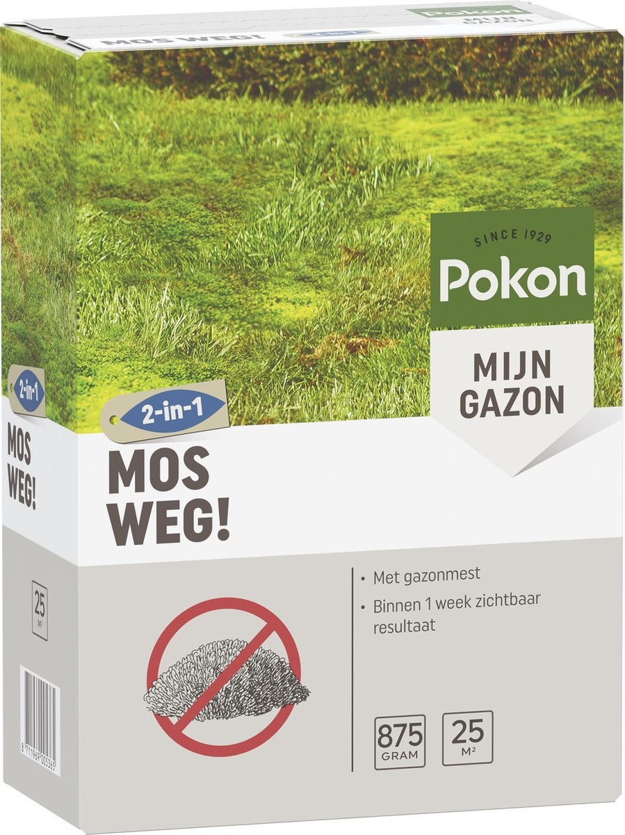  MOS WEG! 875 GRAM 25M²