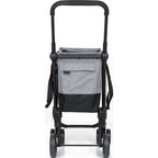 Ceruzo By Playmarket Easy Go Boodschappentrolley  - Zwart-Rood