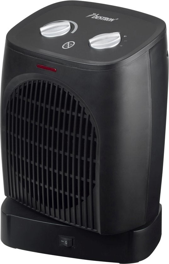  AFH218 ZWENKENDE VENTILATORKACHEL ZWART 2000 WATT