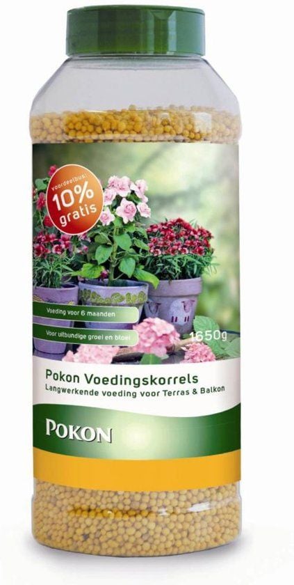 TERRAS & BALKON PLANTEN VOEDINGSKORRELS 1650 GRAM