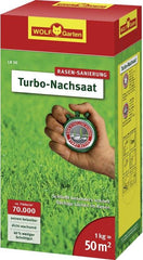 LR50 TURBO-BIJZAAIEN 1KG = 50M² GAZON HERSTEL