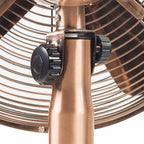 DFT35CO RETRO BUREAUVENTILATOR 35 CM KOPER 35 WATT