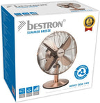 DFT35CO RETRO BUREAUVENTILATOR 35 CM KOPER 35 WATT