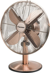 DFT35CO RETRO BUREAUVENTILATOR 35 CM KOPER 35 WATT