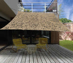 Schaduwdoek Camouflagedoek - Beige - 2X3 M